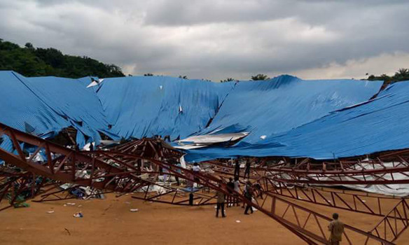 Ibibio Peoples Union Project - Reigners Church Collapse