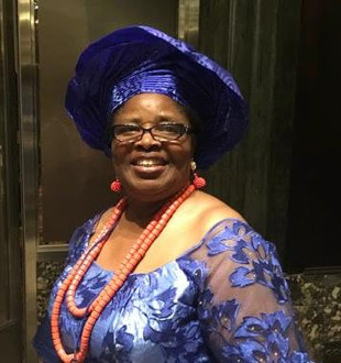 Ikpafak Helen Abasute - Global Financial Secretary, Ibibio Peoples Union (R)